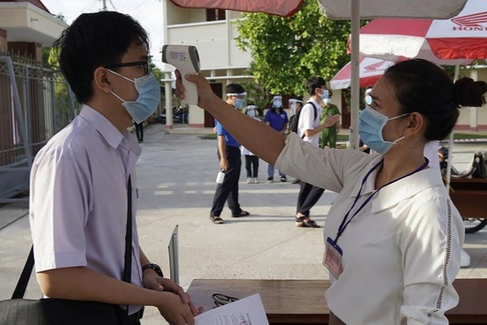 Bình Định: Học sinh vùng xanh sẽ được đến trường học - 1 Bình Định: Học sinh vùng xanh sẽ được đến trường học - 1