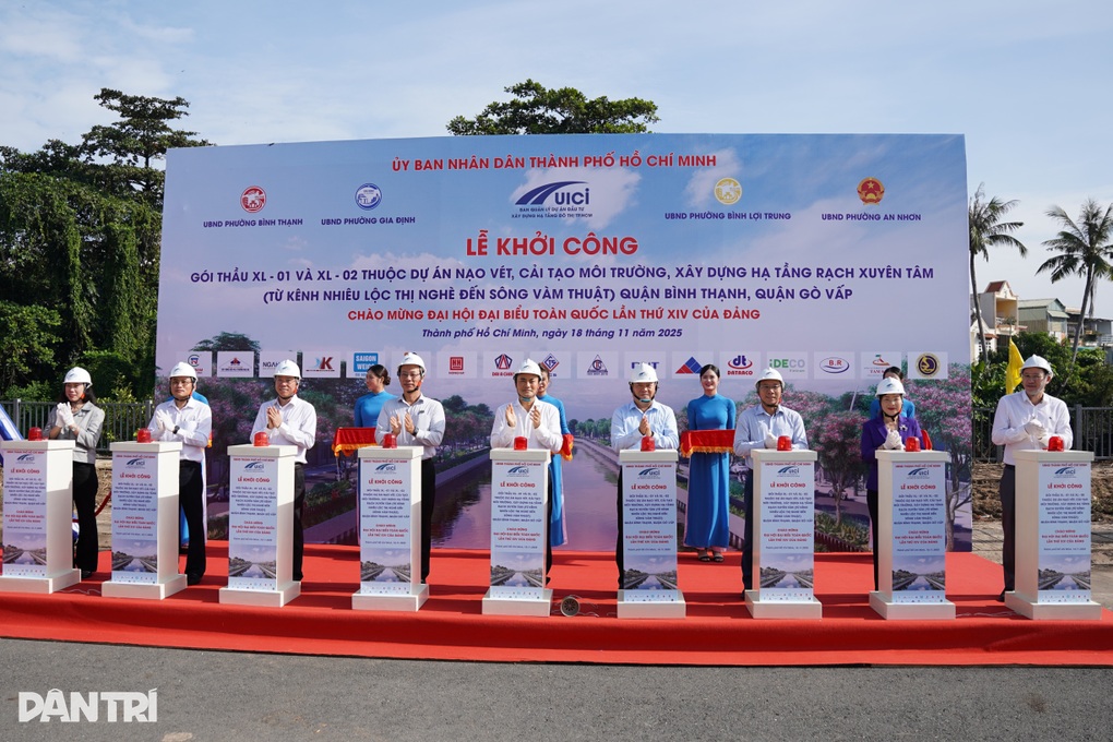 Khởi công toàn bộ dự án cải tạo rạch Xuyên Tâm TPHCM - 2 Khởi công toàn bộ dự án cải tạo rạch Xuyên Tâm TPHCM - 2