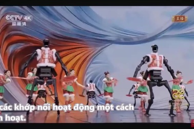 Màn vũ đạo đón Tết Nguyên đán của robot hình người H1 Phục Hy