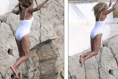 Ngưỡng mộ dáng thon của siêu mẫu áo tắm U70