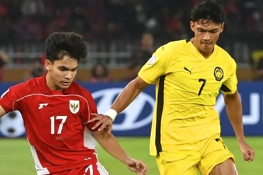 U23 Indonesia giành ngôi đầu bảng, U23 Malaysia bị loại