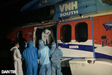 Điều trực thăng ra Trường Sa đón bệnh nhân sau công điện cấp cứu khẩn