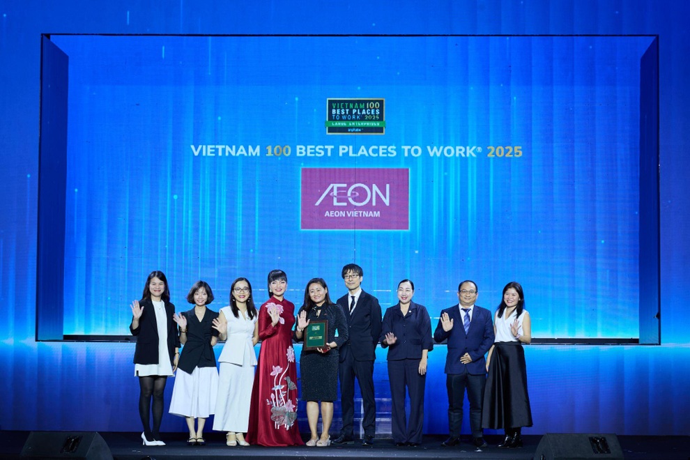 AEON vào “Top 10 nơi làm việc tốt nhất Việt Nam” - 1