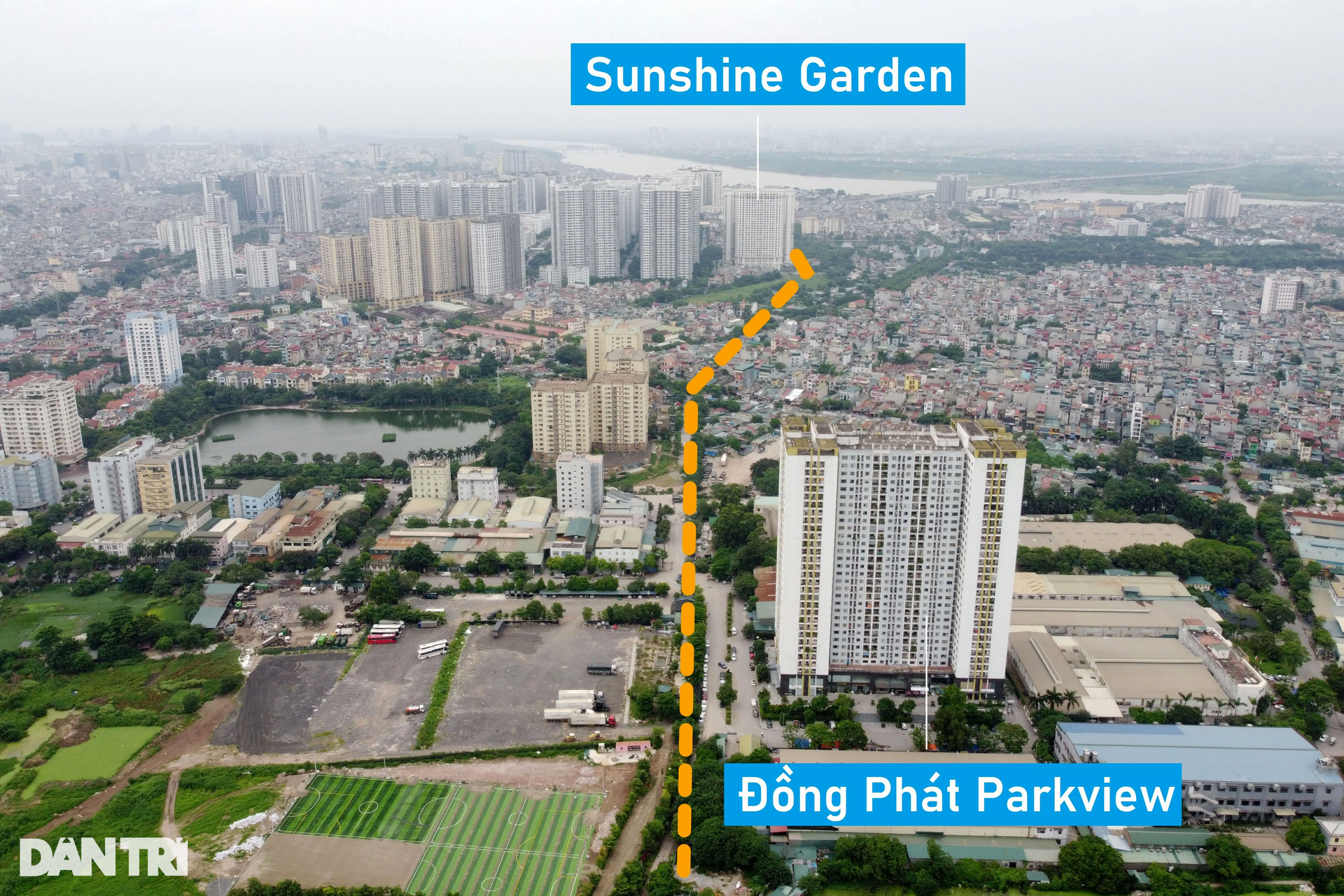 Tuyến đường BT treo đi qua loạt dự án bất động sản lớn ở Hà Nội - 13 Tuyến đường BT treo đi qua loạt dự án bất động sản lớn ở Hà Nội - 13