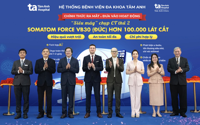 Bệnh viện Tâm Anh vận hành “siêu máy CT” chào đón “siêu đô thị” TPHCM thời đại vươn mình - 1 Bệnh viện Tâm Anh vận hành “siêu máy CT” chào đón “siêu đô thị” TPHCM thời đại vươn mình - 1