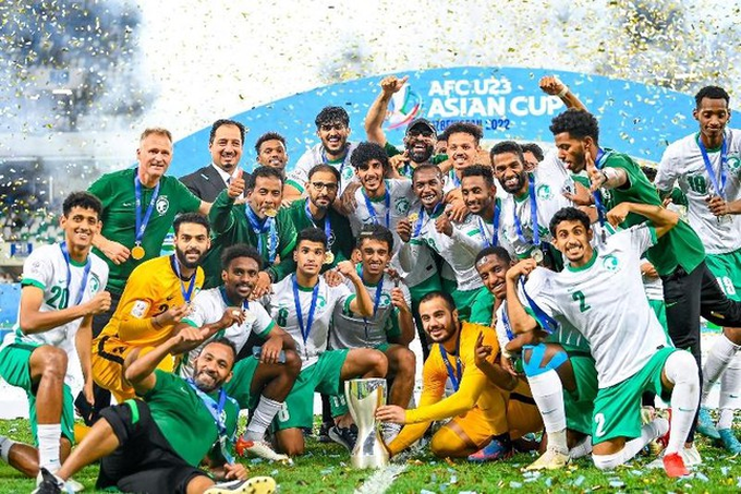  U23 Saudi Arabia giành chức vô địch VCK U23 châu Á 2022