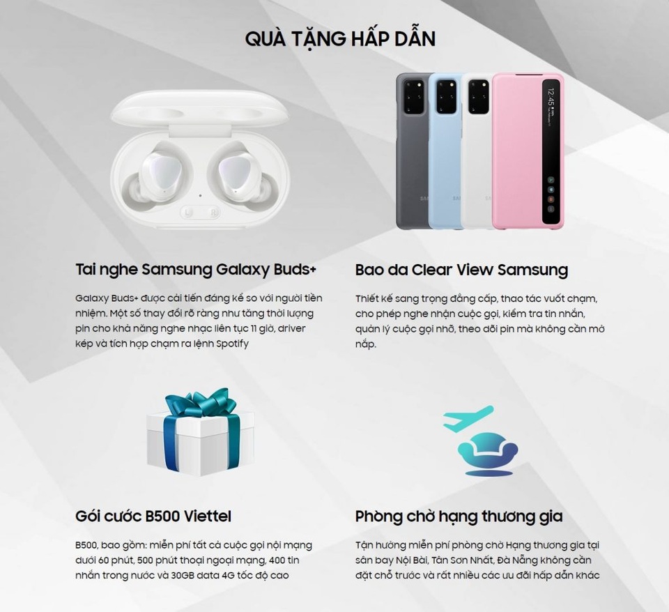 Đặt trước Samsung Galaxy S20 series tại Viettel Store nhận ngay ưu đãi lớn - 2 Đặt trước Samsung Galaxy S20 series tại Viettel Store nhận ngay ưu đãi lớn - 2