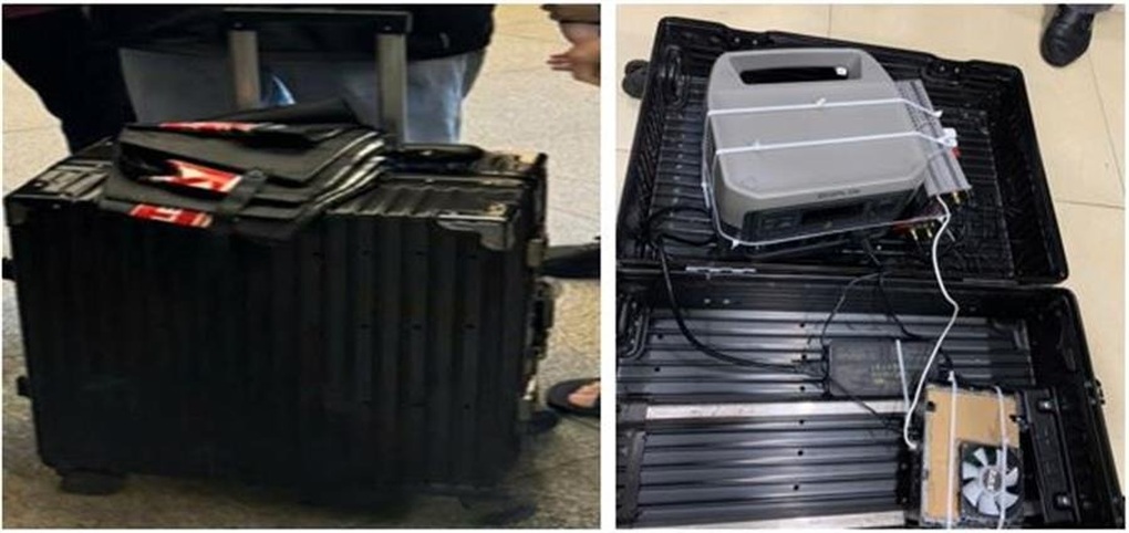 Thủ đoạn đặt trạm BTS giả trong vali để phát tán tin nhắn lừa đảo - 1