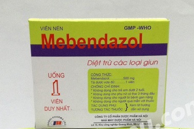 Thu hồi 1 loại thuốc tẩy giun nội