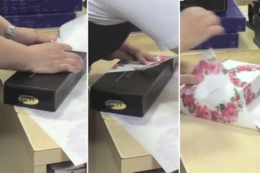 Gói quà Giáng sinh chỉ trong 12 giây