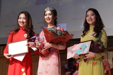 "Lộ diện" Hoa khôi du học sinh Việt tại xứ sở mặt trời mọc năm 2017