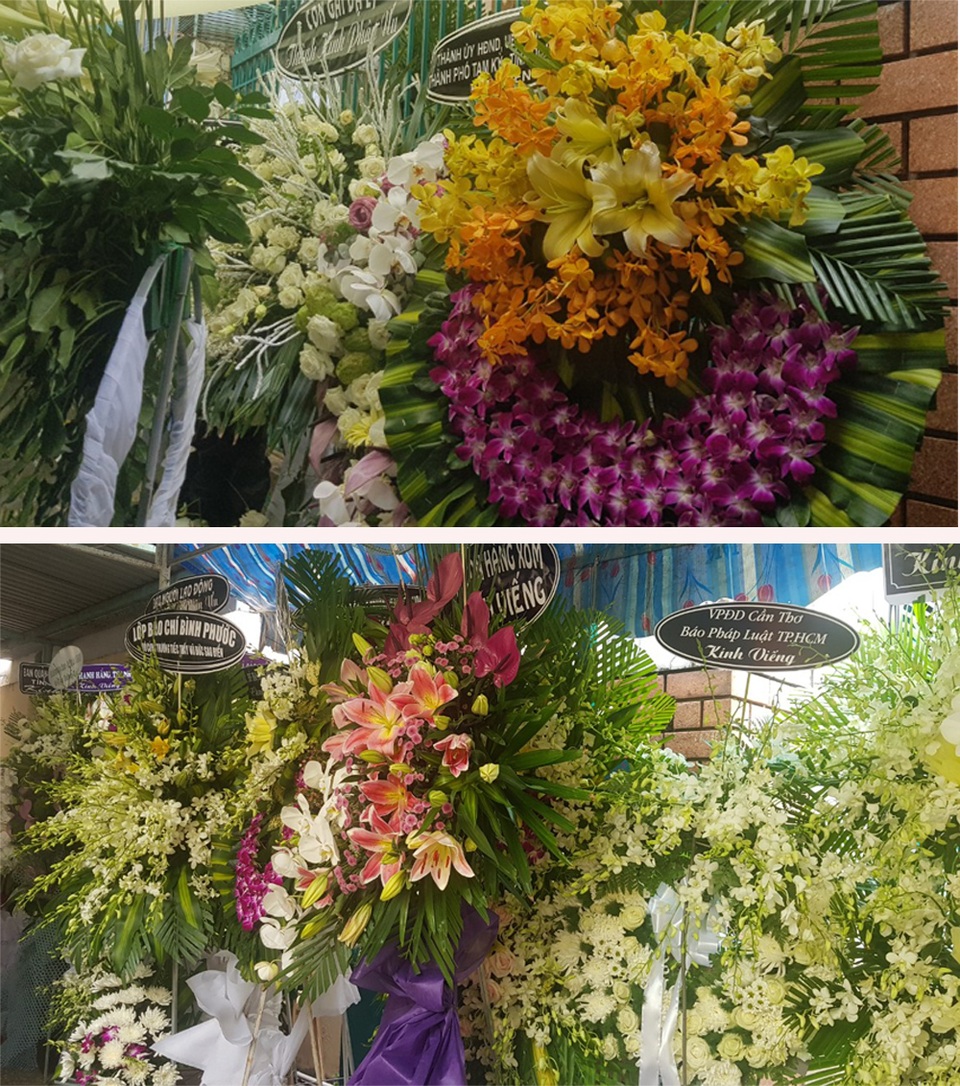 Nghệ sĩ Thanh Ngân, Vân Khánh... bật khóc khi đến viếng Vũ Đức Sao Biển - 2 Nghệ sĩ Thanh Ngân, Vân Khánh... bật khóc khi đến viếng Vũ Đức Sao Biển - 2