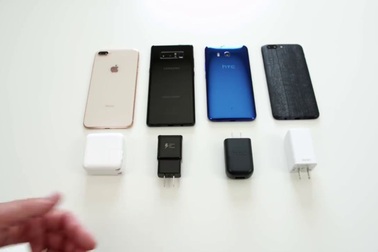 So sánh tốc độ sạc của iPhone 8 Plus với smartphone Android