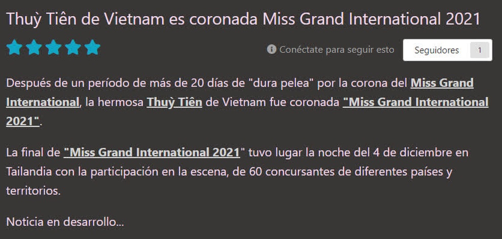 Truyền thông và khán giả quốc tế nói gì về chiến thắng của Thùy Tiên? - 5 Truyền thông và khán giả quốc tế nói gì về chiến thắng của Thùy Tiên? - 5