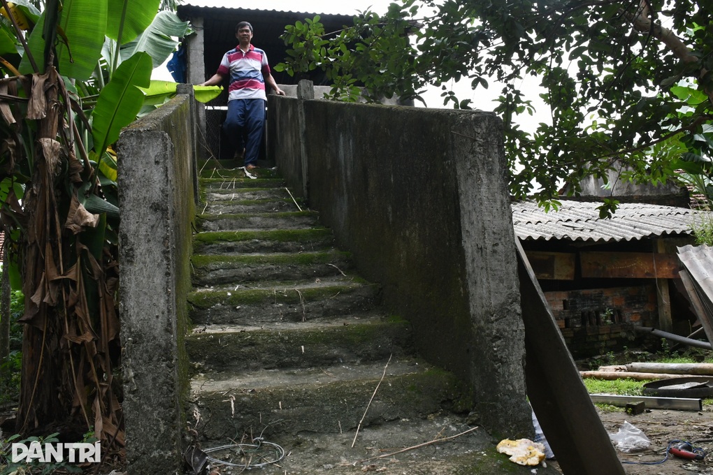 Người dân xây “nhà lầu” cho heo, bò tránh lũ - 1 Người dân xây “nhà lầu” cho heo, bò tránh lũ - 1
