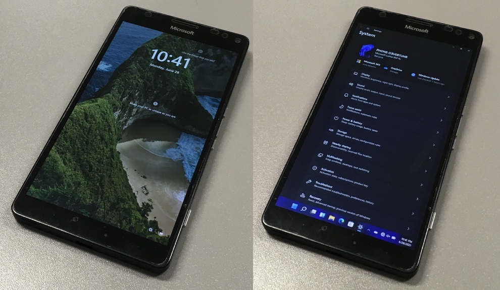 Cài đặt Windows 11 trên Lumia 950 XL - 1 Cài đặt Windows 11 trên Lumia 950 XL - 1