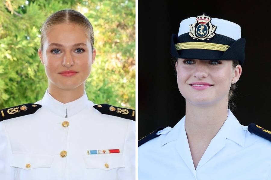 Güzel İspanyol prensesi, Deniz Harp Okulu'na kaydoldu - 2 Công chúa Tây Ban Nha xinh đẹp rạng rỡ nhập học tại Học viện Hải quân - 2