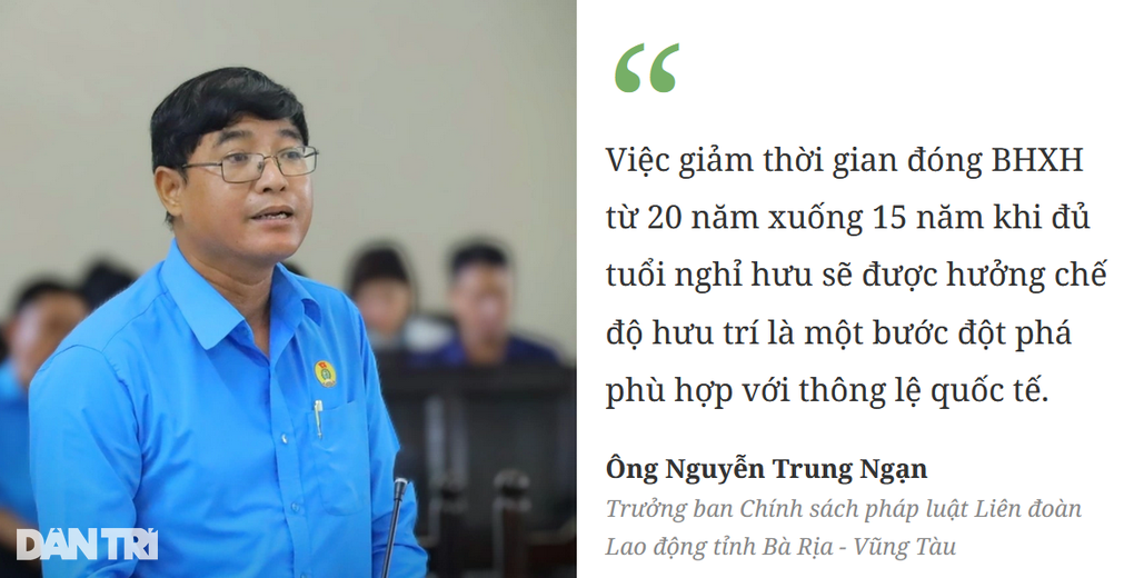 Luật BHXH sửa đổi: Bước đột phá phù hợp với thông lệ quốc tế! - 1 Luật BHXH sửa đổi: Bước đột phá phù hợp với thông lệ quốc tế! - 1