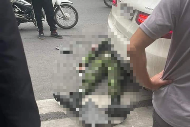 Hà Nội: Lái xe taxi tông gục một nhân viên bảo vệ khu đô thị