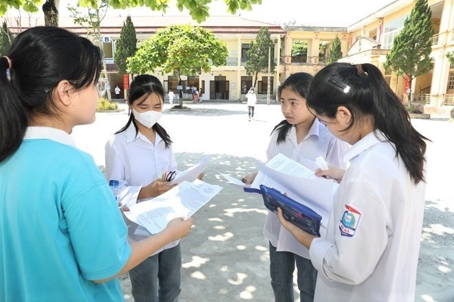 ភាសាអង់គ្លេសជាមុខវិជ្ជាទី៣ នៃការប្រឡងចូលថ្នាក់ទី១០ នៅខេត្ត Ninh Binh - ១ Tiếng Anh là môn thi thứ 3 kỳ thi tuyển sinh vào lớp 10 tỉnh Ninh Bình - 1