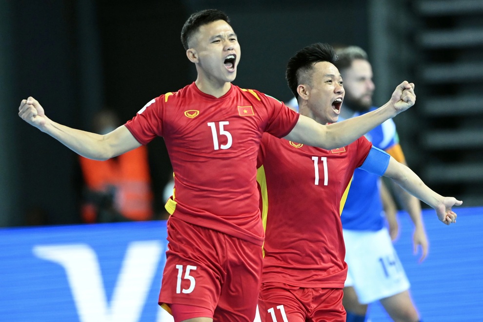 Báo Brazil khen ngợi bàn thắng của Đình Hùng cho tuyển futsal Việt Nam - 1 Báo Brazil khen ngợi bàn thắng của Đình Hùng cho tuyển futsal Việt Nam - 1
