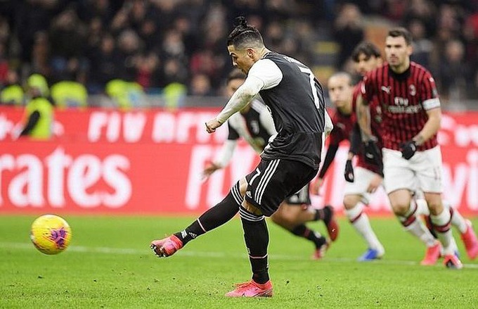 CR7 đã hỏng 11m, lần thứ 19 Juventus vào chung kết Coppa Italia - Ảnh 1. CR7 đã hỏng 11m, lần thứ 19 Juventus vào chung kết Coppa Italia - Ảnh 1.