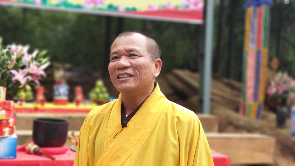 Khởi công xây dựng lại phế tích Am Dược, Yên Tử - 3 Khởi công xây dựng lại phế tích Am Dược, Yên Tử - 3