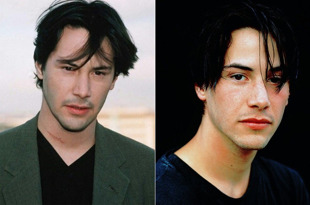 The past is filled with sadness of the handsome star of the movie Matrix - 1