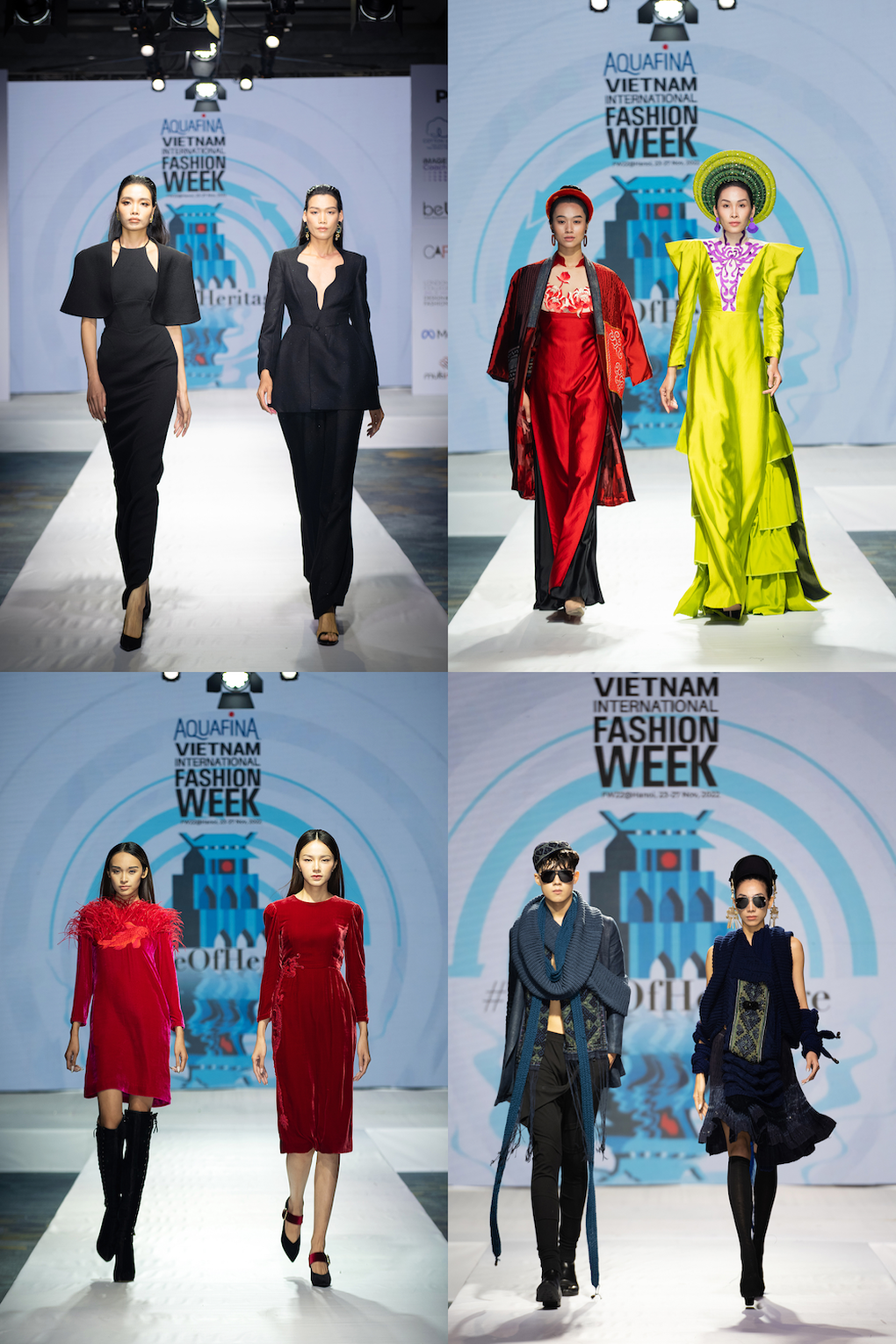 Aquafina VIFW 2022 tôn vinh di sản với chất liệu quen thuộc của Bắc bộ - 2 Aquafina VIFW 2022 tôn vinh di sản với chất liệu quen thuộc của Bắc bộ - 2