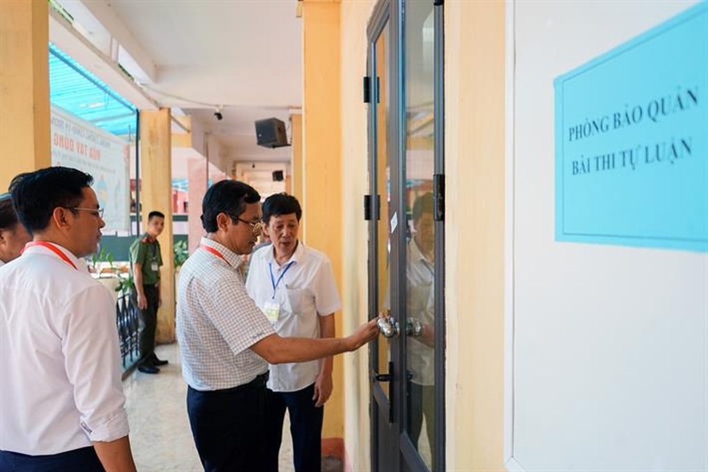Chấm thi tốt nghiệp THPT 2022: Những bài điểm thi cao sẽ chấm kiểm tra - 3 Chấm thi tốt nghiệp THPT 2022: Những bài điểm thi cao sẽ chấm kiểm tra - 3