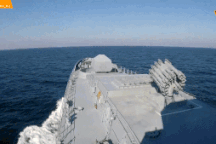 Khoảnh khắc chiến hạm Nga phóng tên lửa phá hủy UAV TB2 của Ukraine