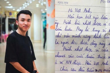 Rơi ví một tuần tưởng mất, chàng trai ở Hà Nội bất ngờ nhận bức thư "bí ẩn"