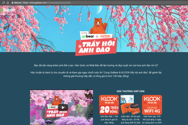 Mùa hoa anh đào, trải nghiệm du lịch cùng GoBear Việt Nam và KLOOK