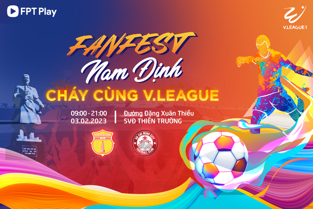 Night Wolf V.League 1-2023 khai màn tại sự kiện Fanfest Nam Định - 1 Night Wolf V.League 1-2023 khai màn tại sự kiện Fanfest Nam Định - 1