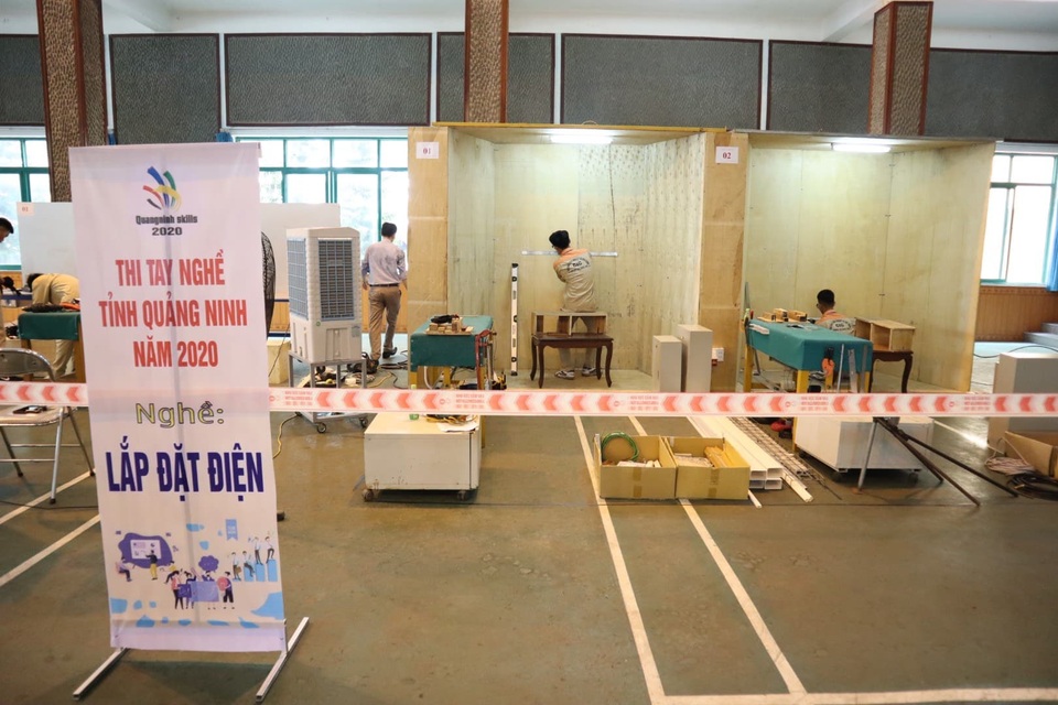 Thi tay nghề tỉnh Quảng Ninh, tôn vinh lao động trẻ có tay nghề cao - 4 Thi tay nghề tỉnh Quảng Ninh, tôn vinh lao động trẻ có tay nghề cao - 4
