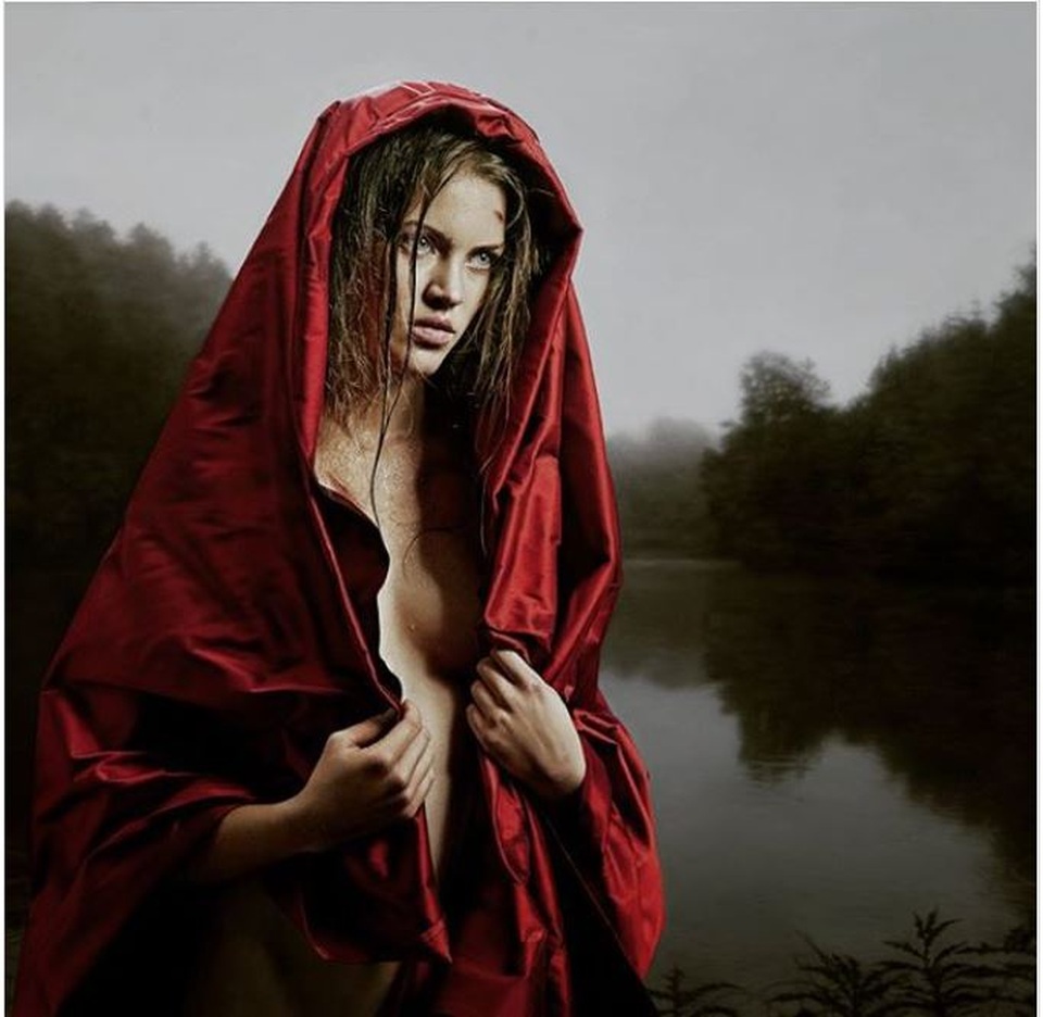 Kinh ngạc những bức tranh chân dung thiếu nữ thật hơn cả... ảnh thực - 8 Kinh ngạc những bức tranh chân dung thiếu nữ thật hơn cả... ảnh thực - 8