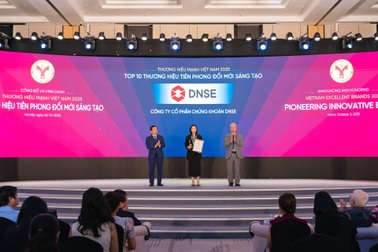 DNSE tiếp tục ghi danh tại giải thưởng Thương hiệu mạnh Việt Nam
