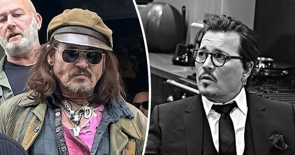 Hồi đầu năm nay, Johnny Depp vẫn theo đuổi phong cách bohemian (Ảnh: Daily Mail).