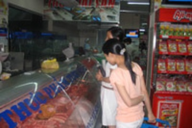 Thịt heo siêu thị tiếp tục xuống giá