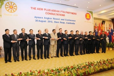 ASEAN+6 hình thành khu vực tự do mậu dịch lớn nhất thế giới