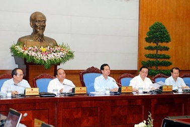 Thủ tướng đề nghị Chính phủ có 5 Phó Thủ tướng