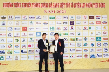 AMACCAO nhận cú đúp giải thưởng Thương hiệu vàng Việt Nam 2021