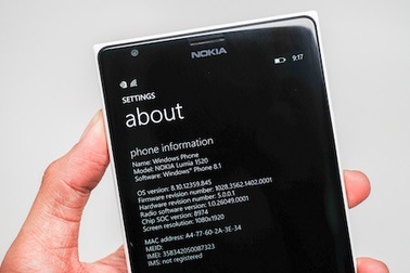 Người dùng Windows Phone đã có thể thử nghiệm phiên bản 8.1 mới nhất