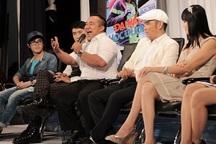 Hoài Linh, Chí Tài, Hiếu Hiền hài hước trong buổi giao lưu