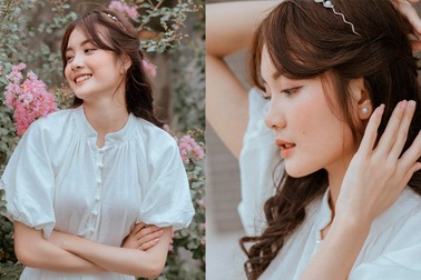 Nữ sinh ĐH Văn Lang sở hữu nét đẹp dịu dàng, thanh khiết say đắm lòng người