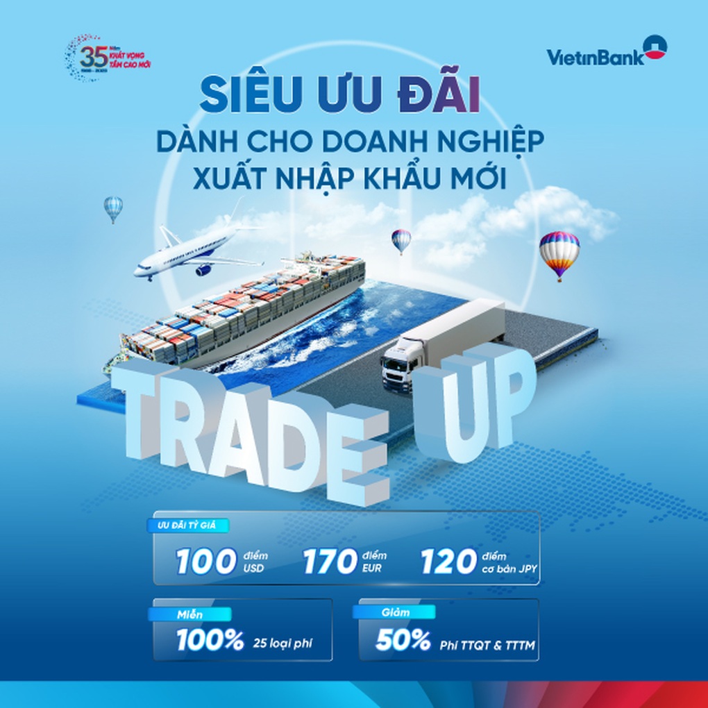 VietinBank tặng tới 100 triệu đồng cho doanh nghiệp xuất nhập khẩu - 3 VietinBank tặng tới 100 triệu đồng cho doanh nghiệp xuất nhập khẩu - 3