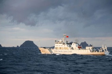 4 tàu hải giám Trung Quốc tiến vào vùng biển Senkaku/Điếu Ngư