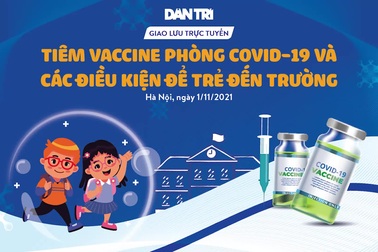 Tiêm vaccine phòng Covid-19 và các điều kiện để trẻ đến trường