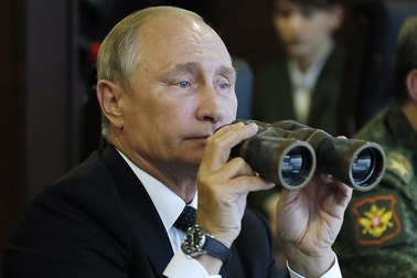 Ông Putin đích thân tham gia tập trận tên lửa