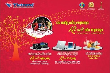 Vietravel tung nhiều tour đón xuân thú vị